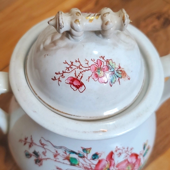 Iron Stone Knowles, Taylor And Knowles Jar With Lid - Picture 2 of 9